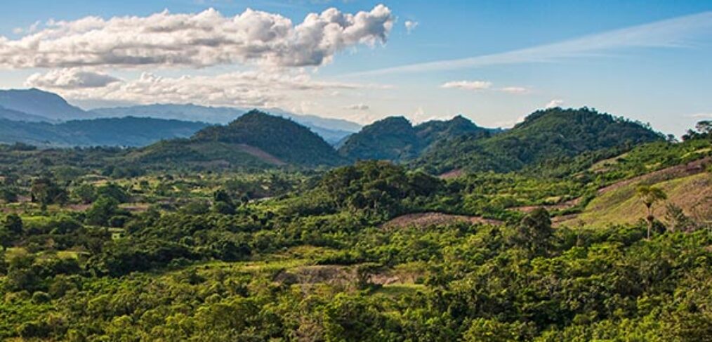 Mexico hills and mountains